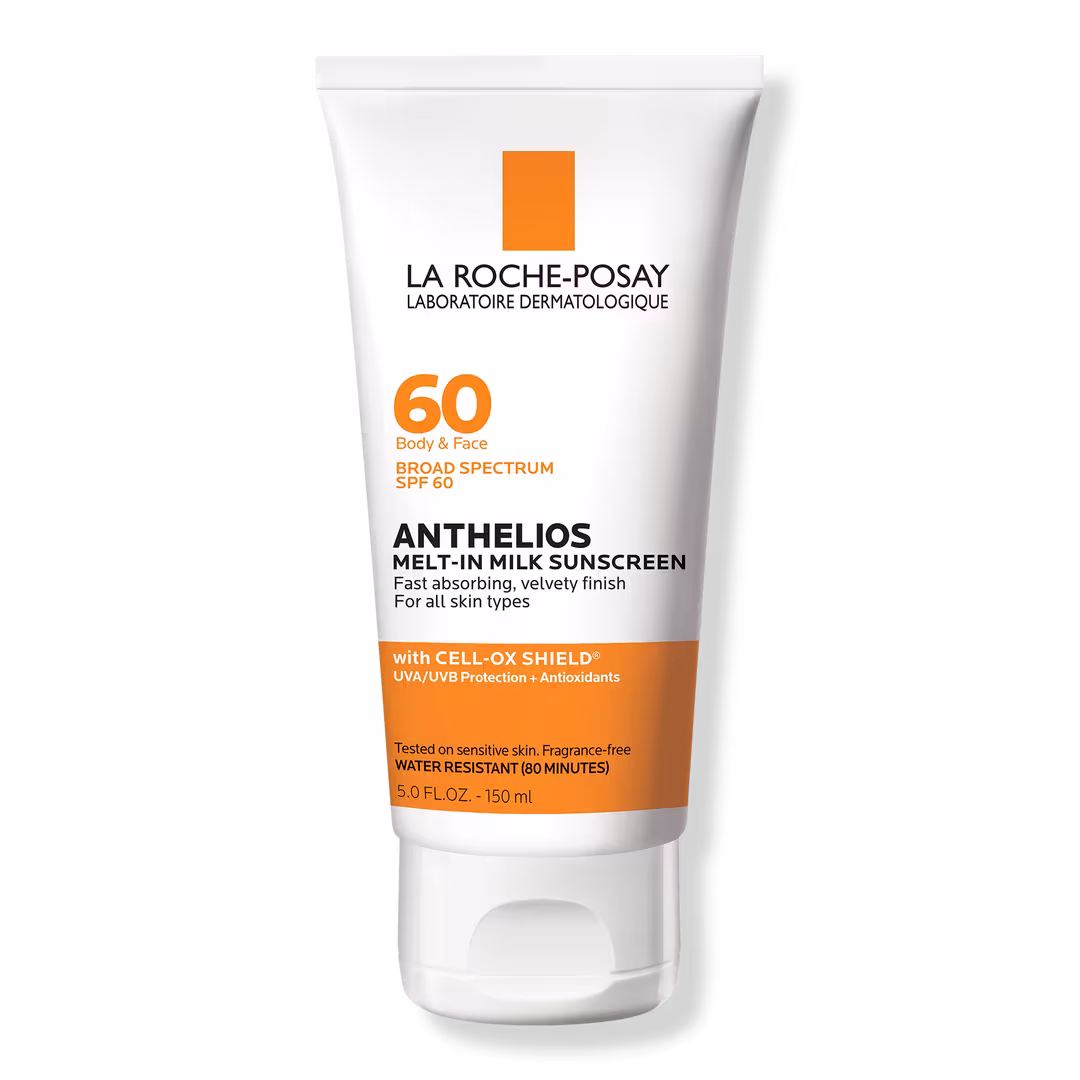 La Roche-Posay  Anthelios Melt-In Milk Body and Face Sunscreen SPF 60