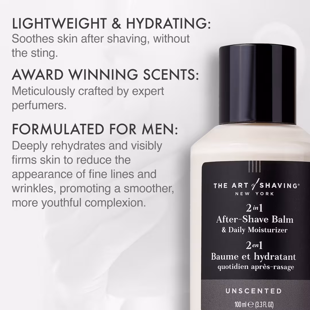 The Art of Shaving  After Shave Balm Unscented