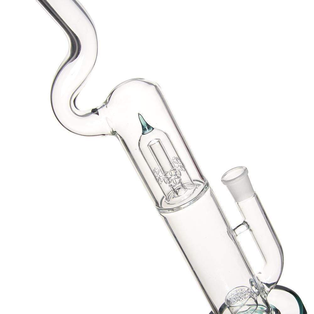 Natty Bong with Flower of Life Perc to SOL showerhead Perc 18.8mm