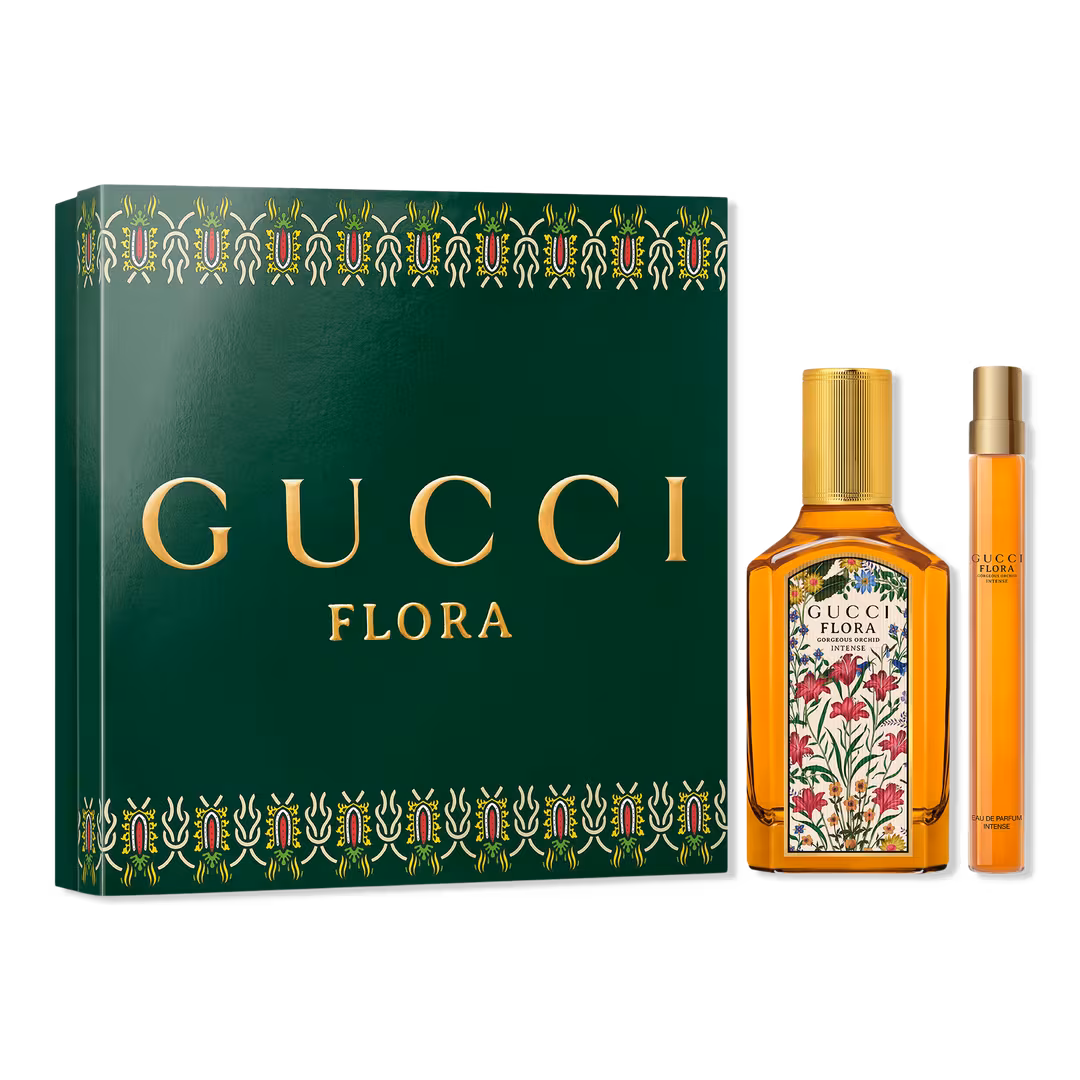 Gucci  Flora Gorgeous Orchid Eau de Parfum Intense and Travel Spray 2-Piece Gift Set