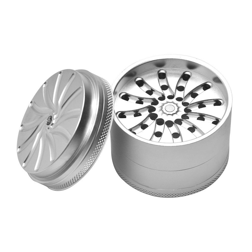 Pineapple Zinc Alloy Herb Grinder 4 Layer
