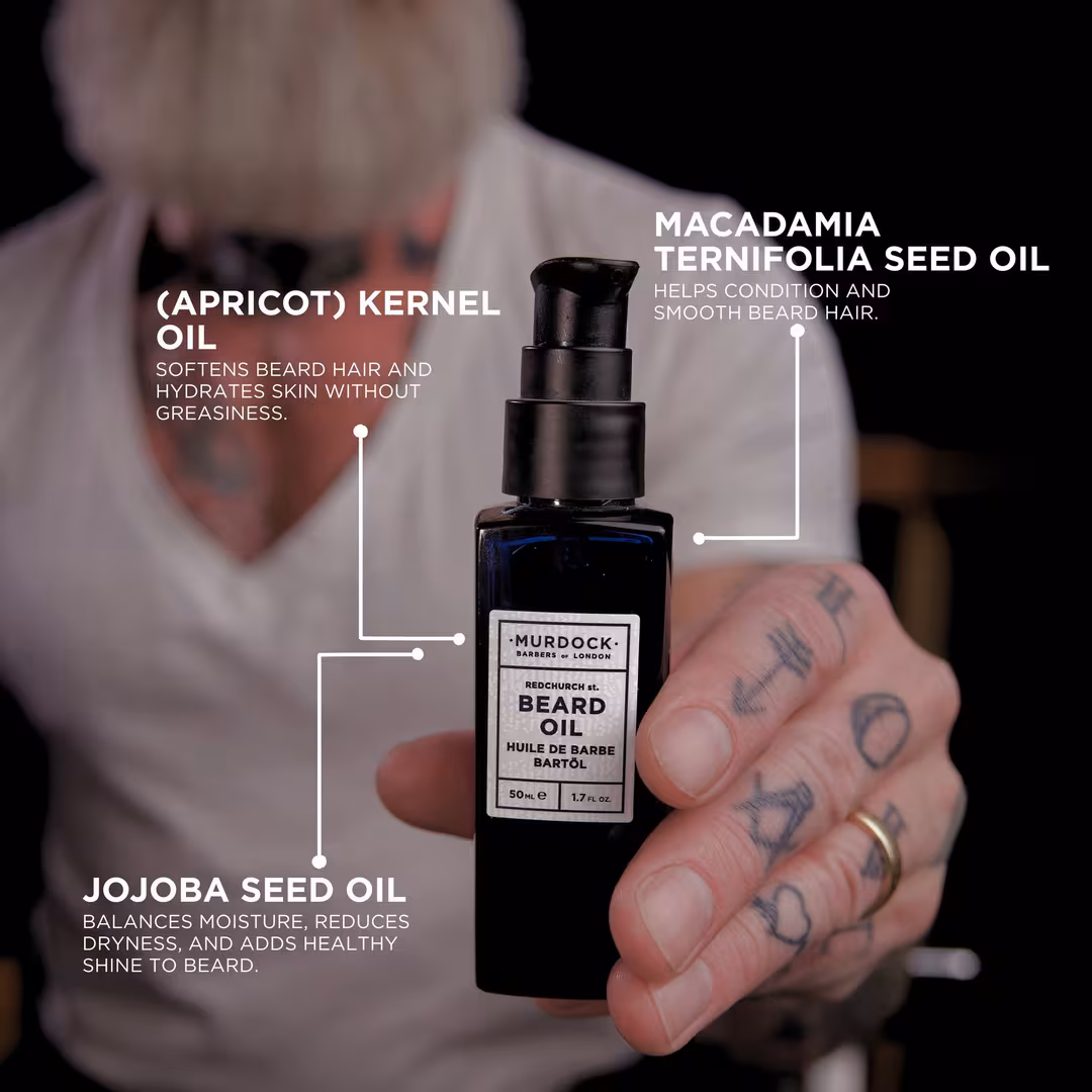 Murdock London  Murdock London Natural Beard Oil for Men 1.7 Fl Oz