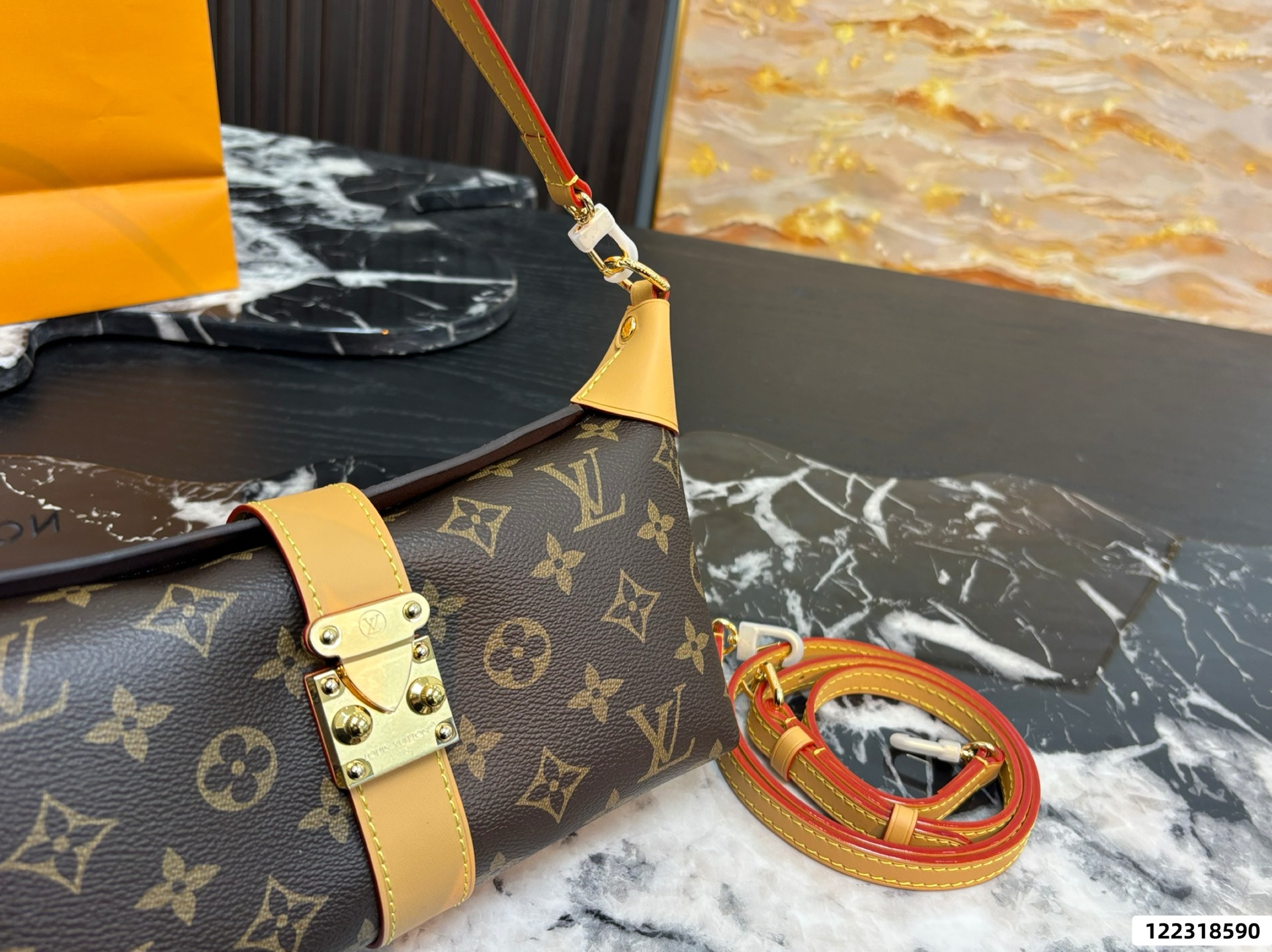LV Monogram Mia Pochette Bag
