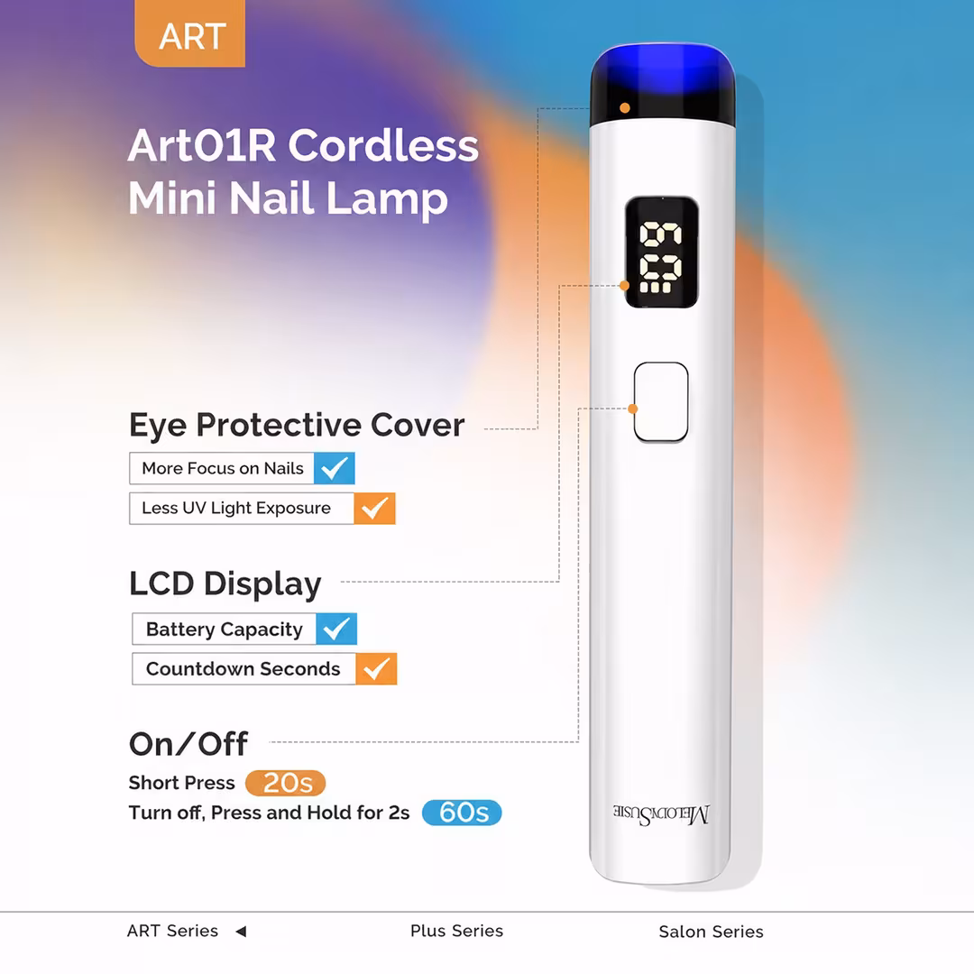 MelodySusie  P-ART01R Mini Nail Dryer