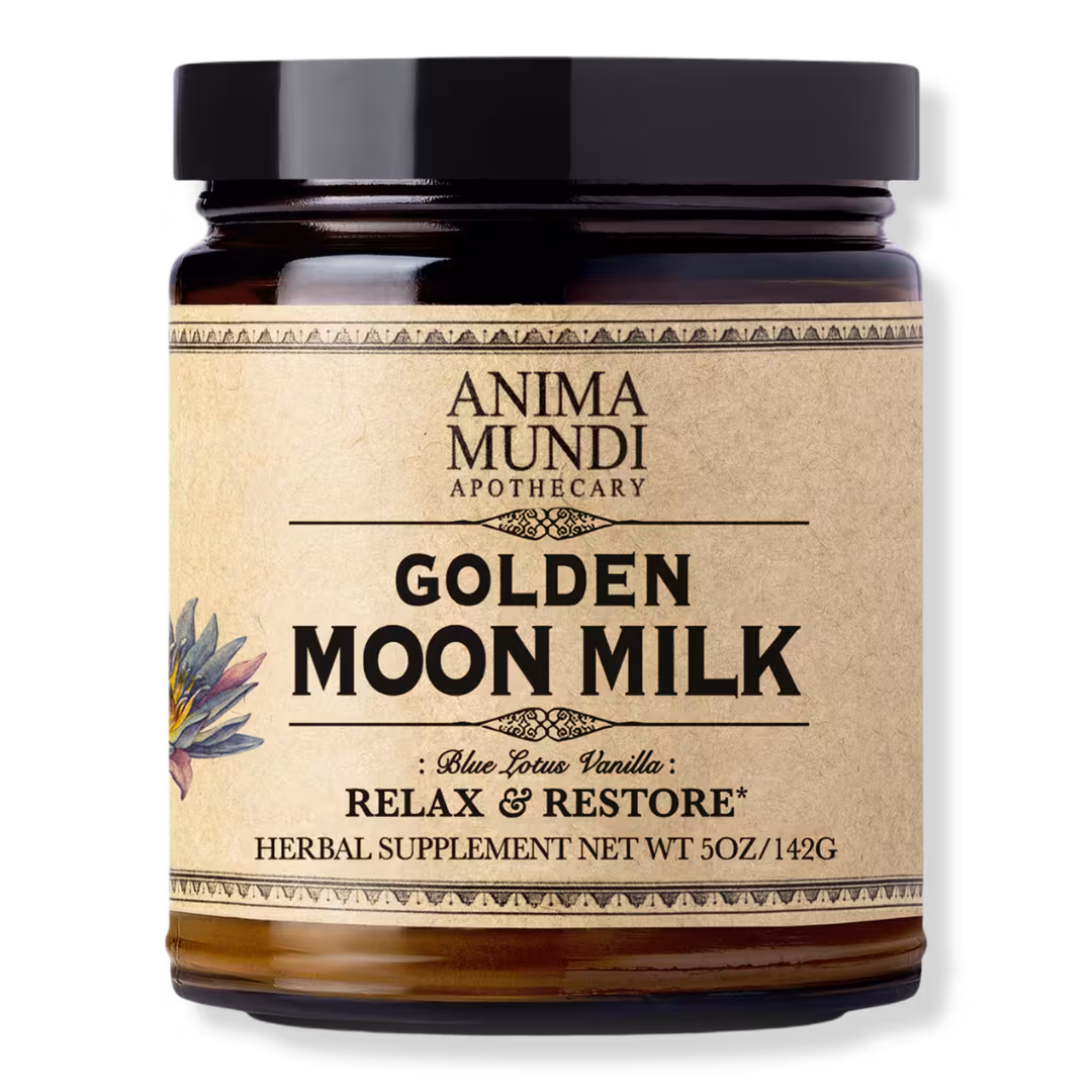 Anima Mundi  Golden Moon Milk Blue Lotus Vanilla