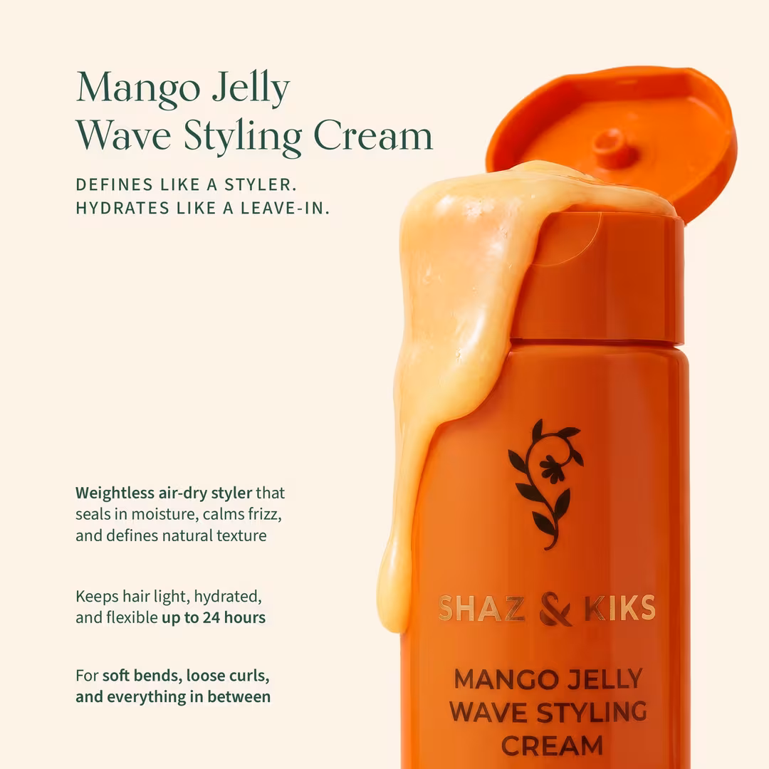 SHAZ & KIKS  Mango Jelly Wave Styling Cream