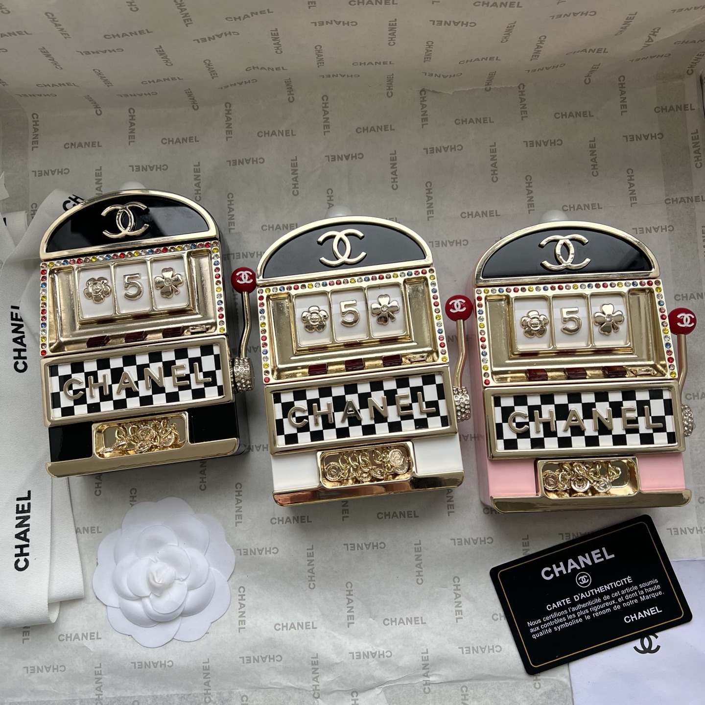 Chanel Slot Machine Minaudière Clutch Bag