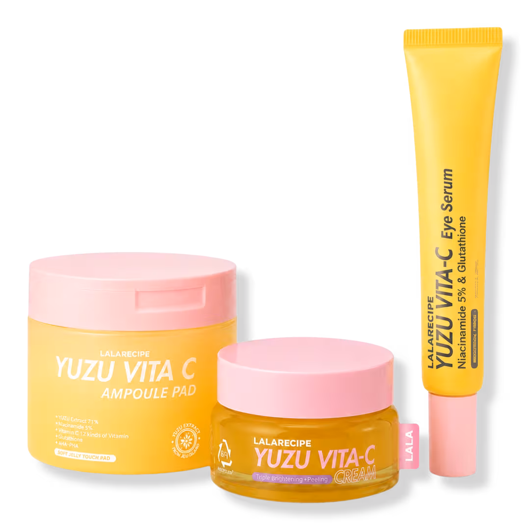 LALARECIPE  Yuzu Radiance Repair Set
