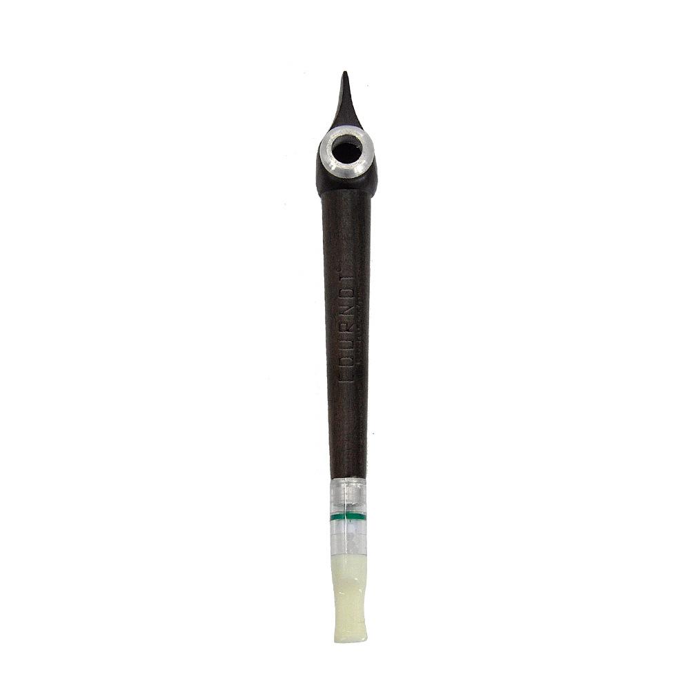 Rod Wooden Pipe w/ Acrylic Mouthpiece