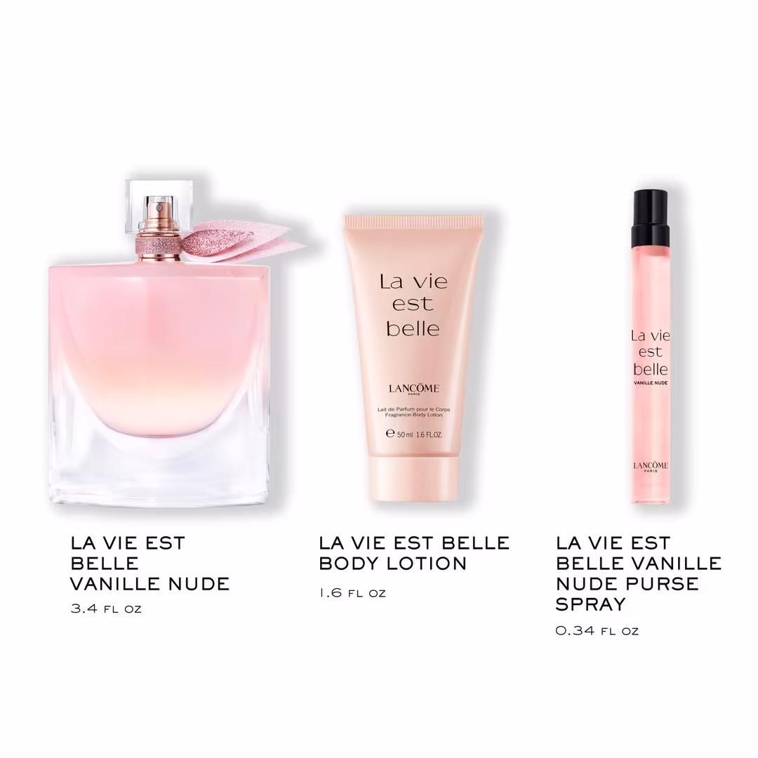 Lancôme  La Vie Est Belle Vanille Nude Mother's Day Set with Perfume & Body Lotion