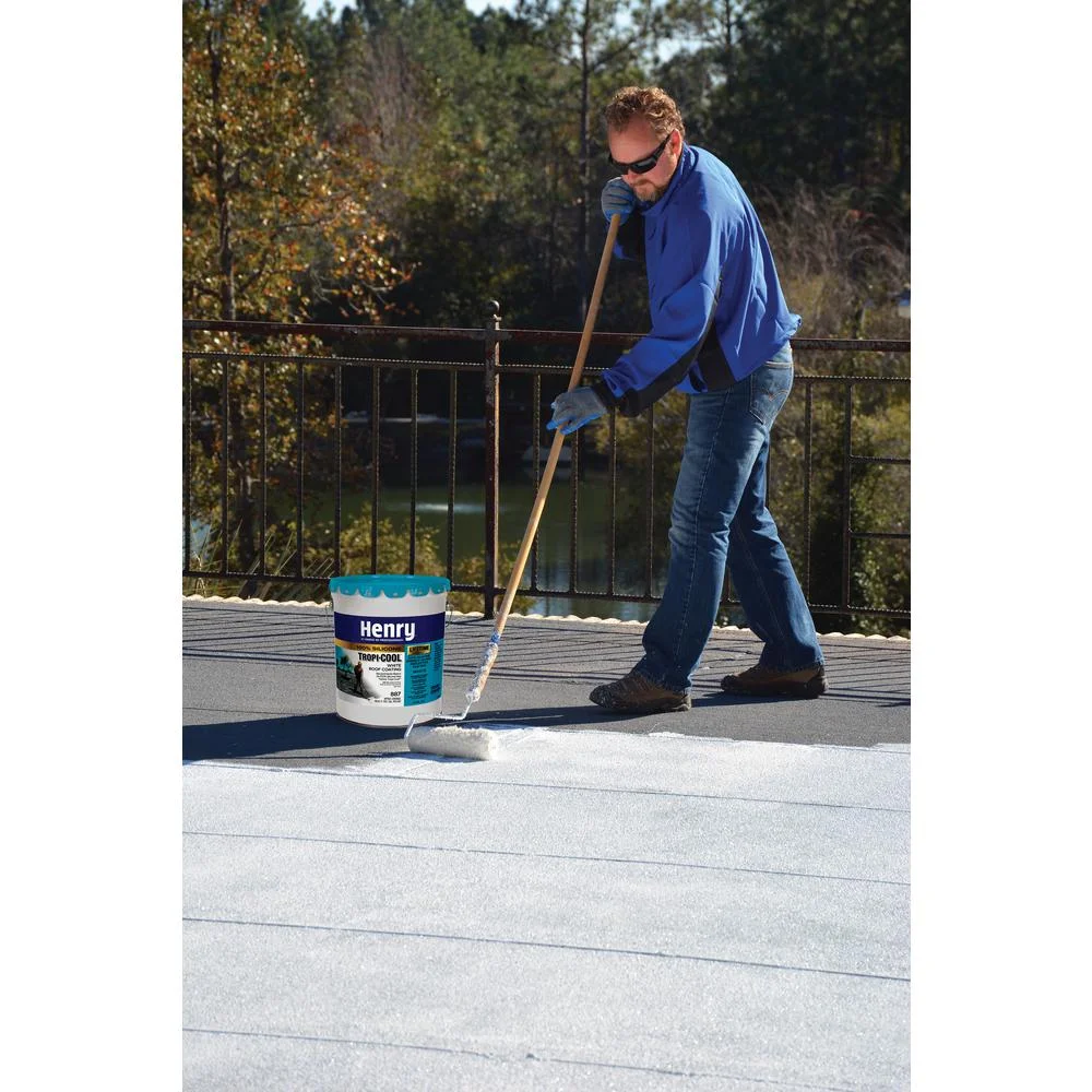 Henry Tropi-Cool White Silicone Roof Coating 0.9 gal