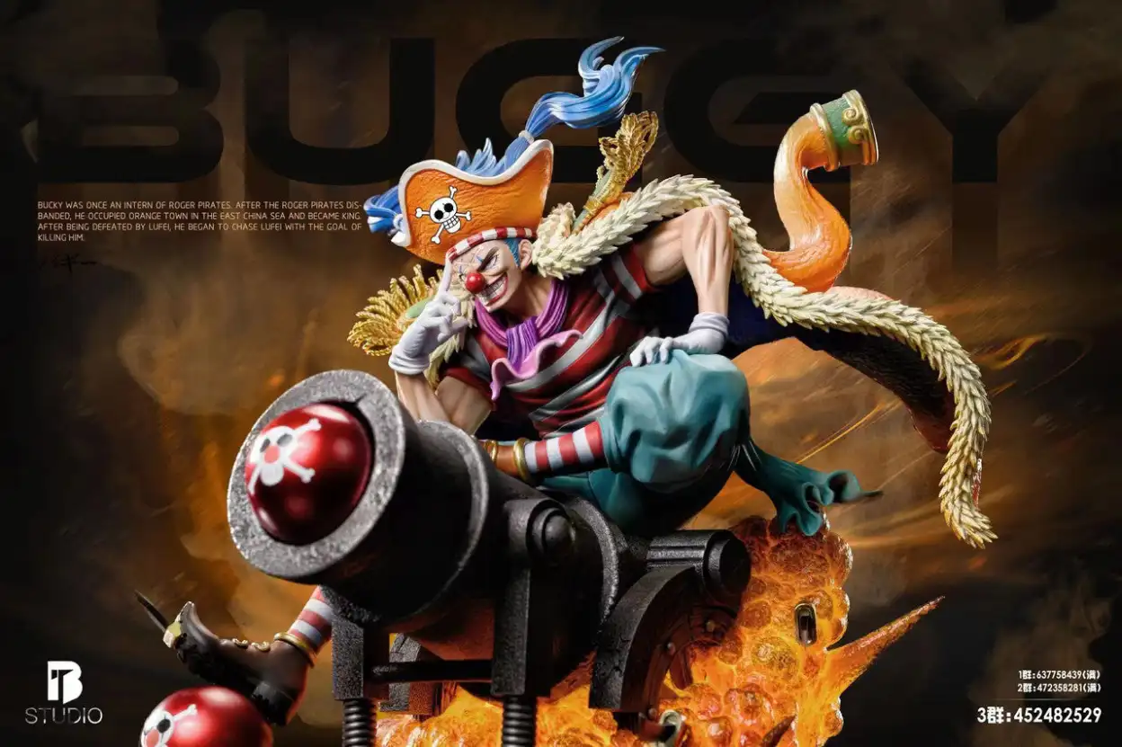 One Piece -  BT Studio Buggy (Cloak Version)