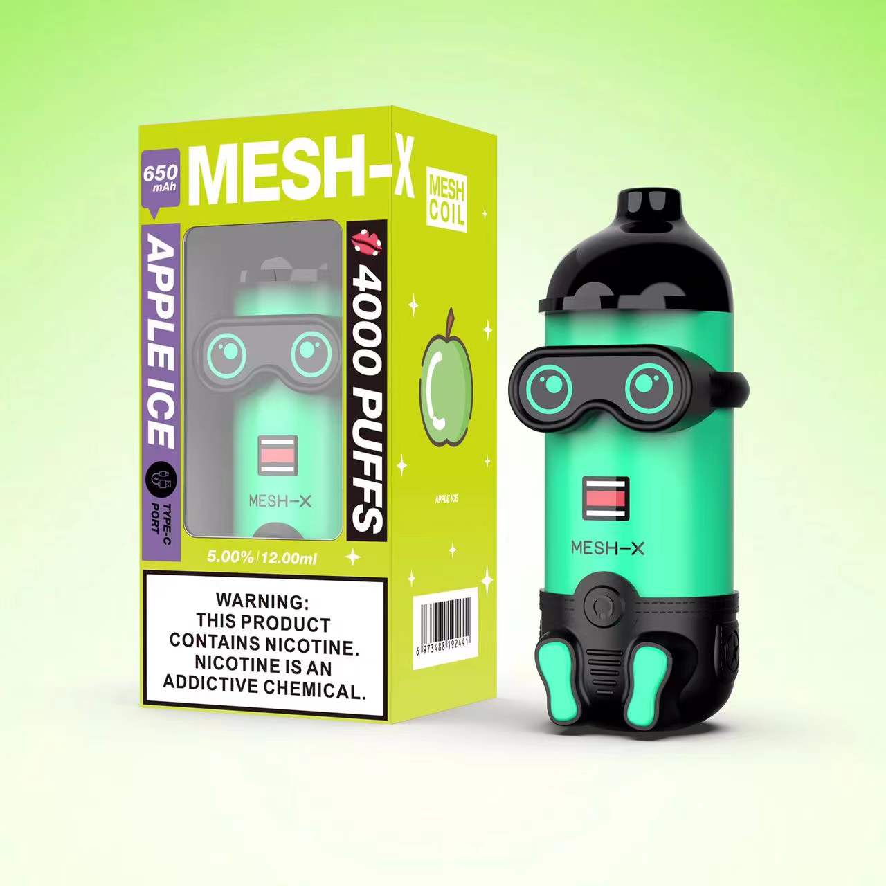 MESH-X Rechargeable Disposable Vapes