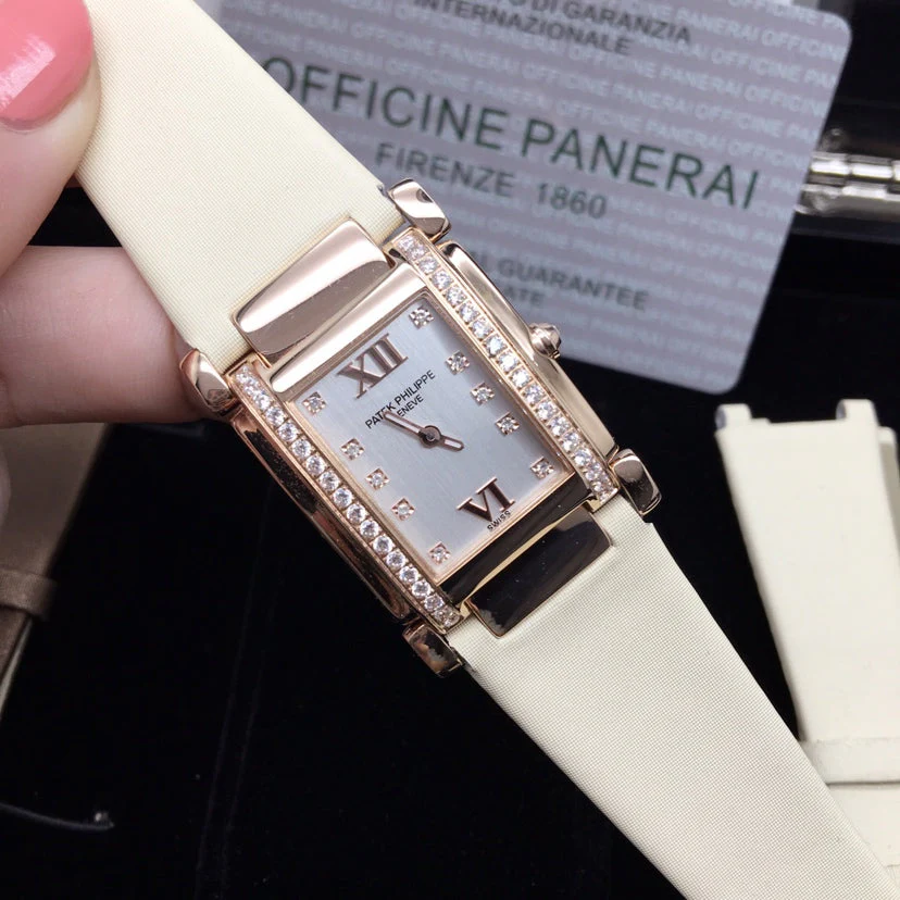 PATEK Watch Twenty-Four 25mm Pink Gold Mop Pearl