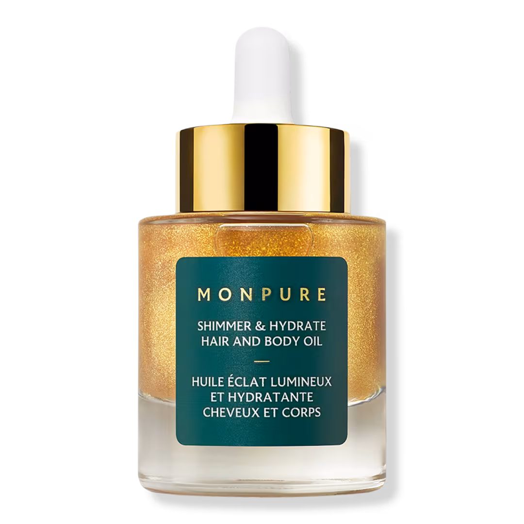 Monpure  Shimmer & Hydrate Hair and Body Oil