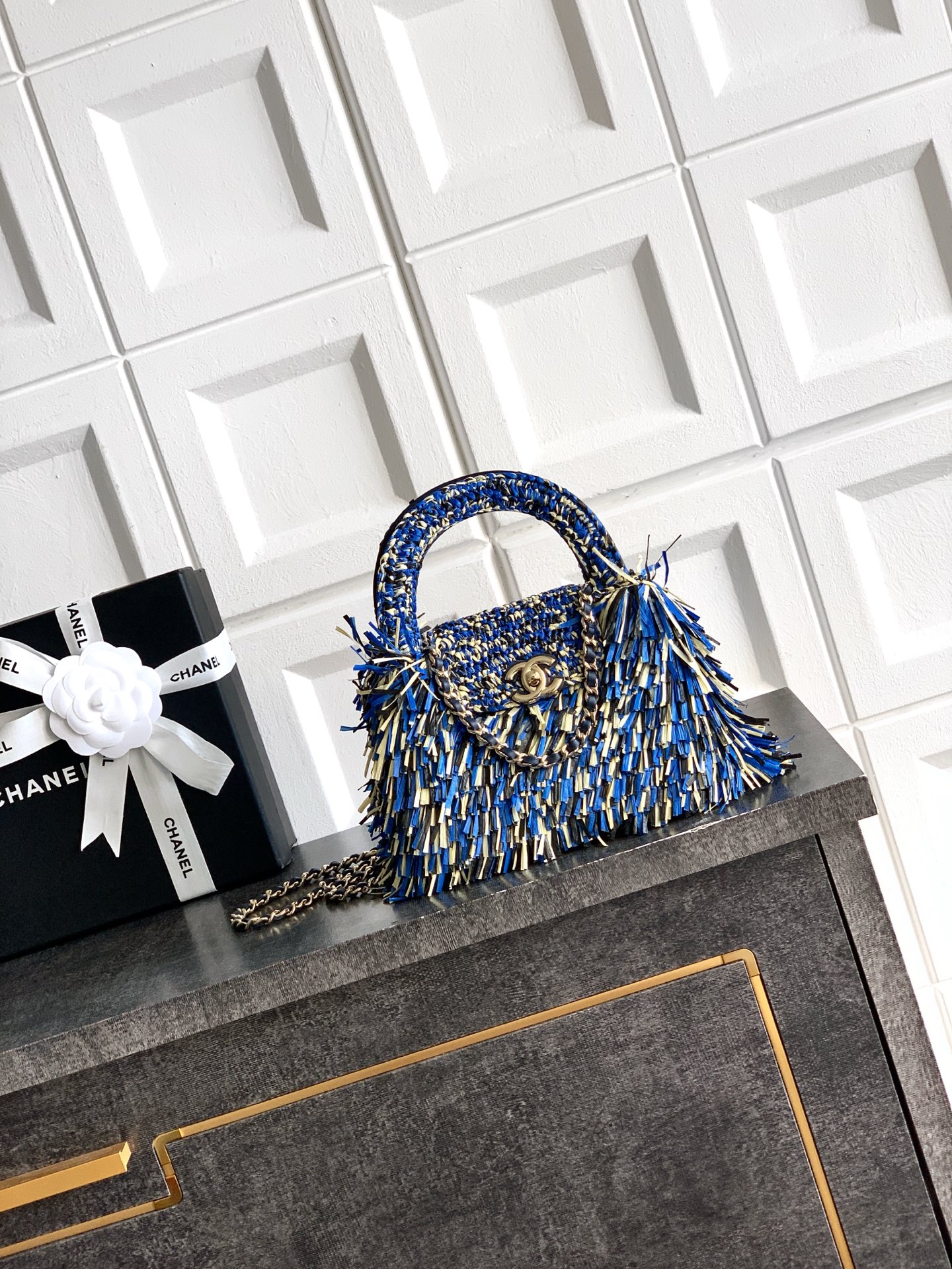 Chanel Kelly Woven Bag