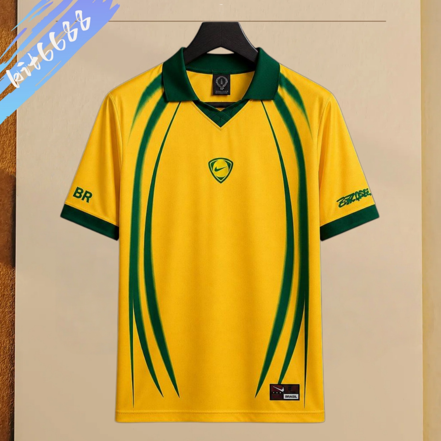 2026/2027 Brazil Scott Cactus Jack Total 90 Retro Football Shirt