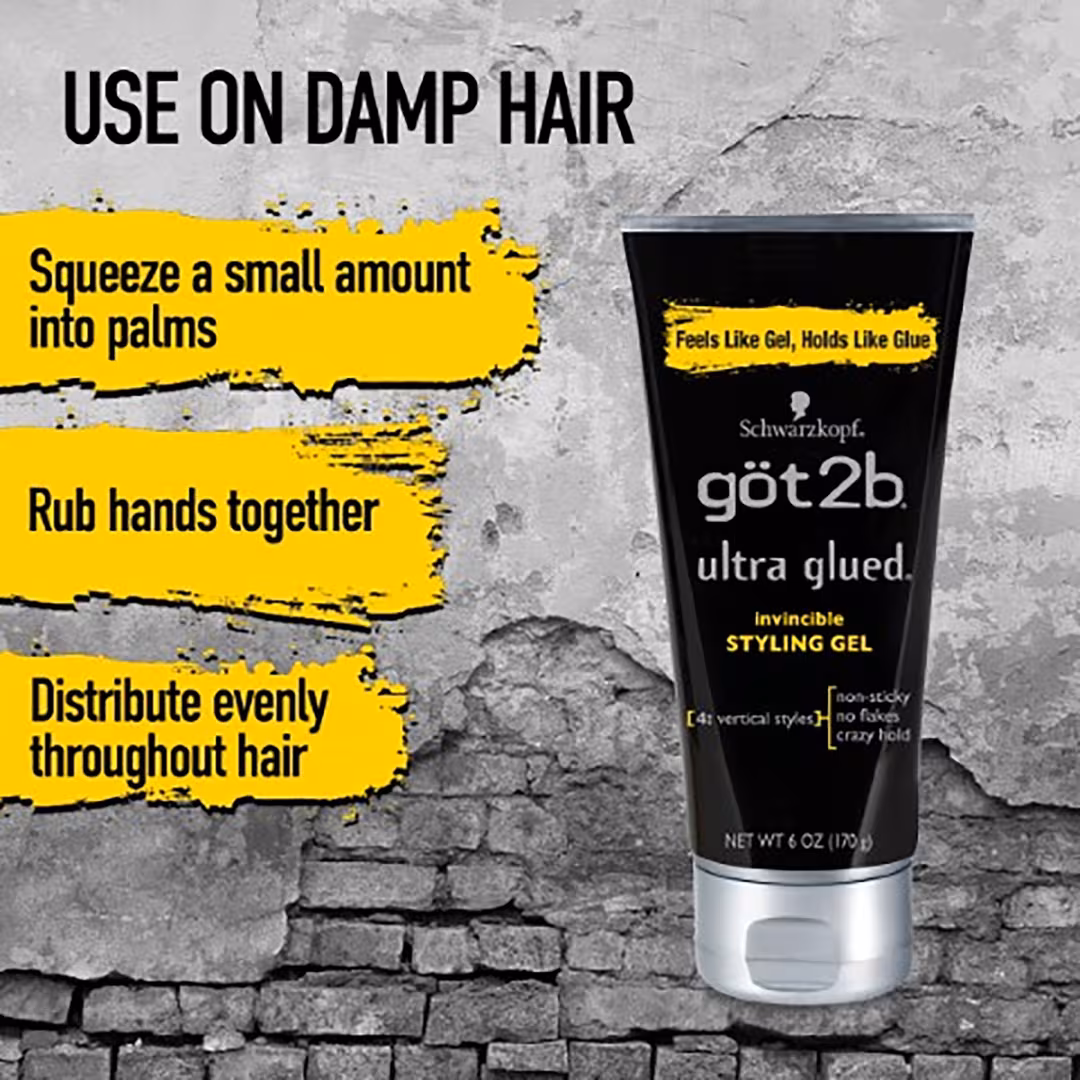 got2b  Ultra Glued Invincible Styling Hair Gel