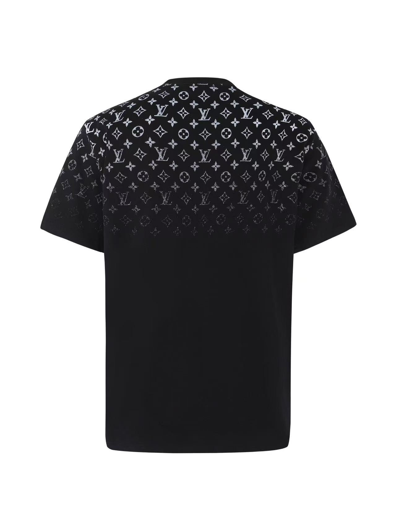 LV Monogram Gradient T-Shirt Short Sleeve Top