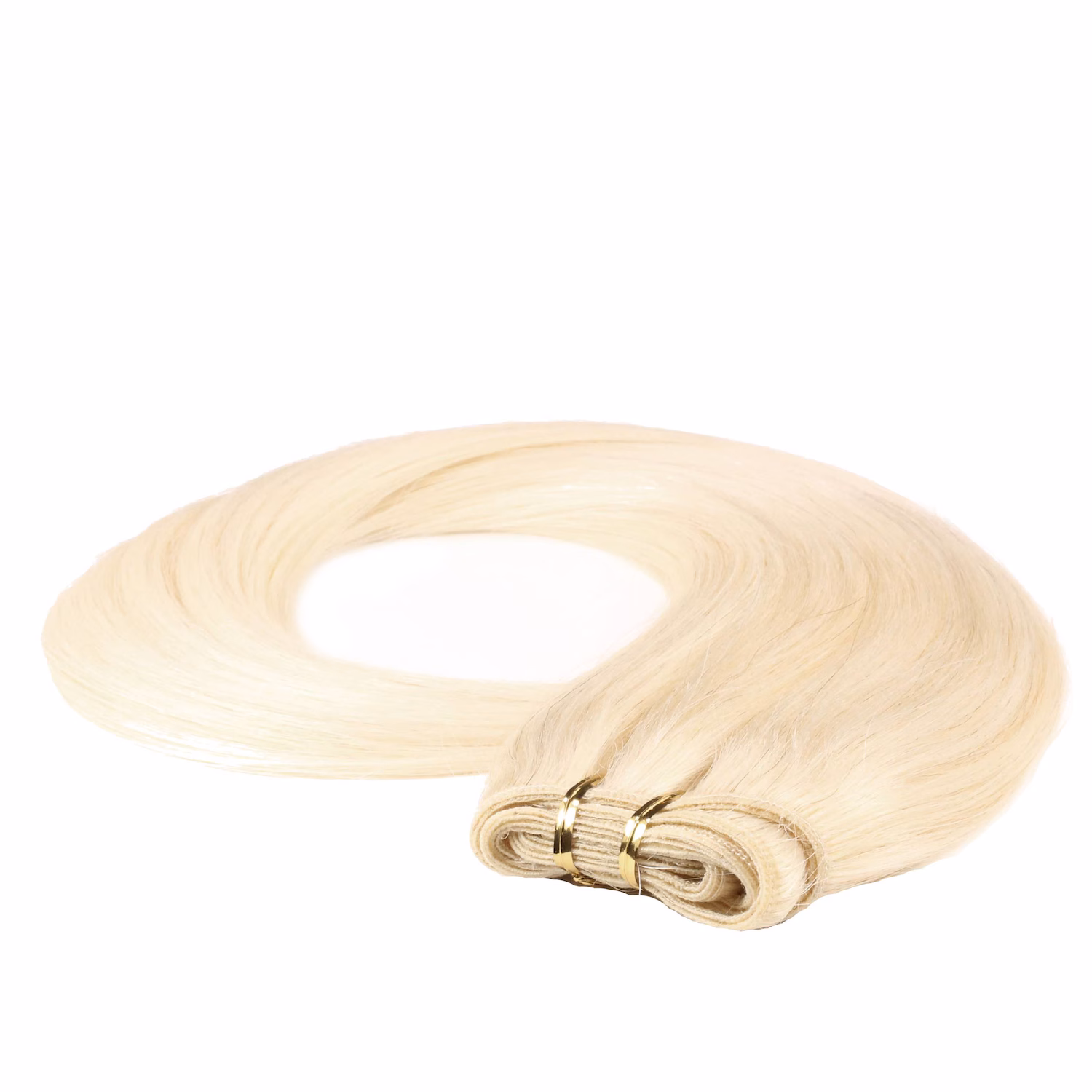 Tresse Extensions Echthaar #10/0 Hell-Lichtblond 100g