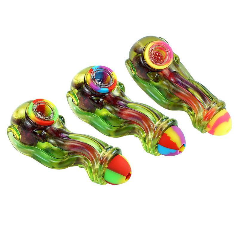 Creative Penis Resin Silicone Pipe