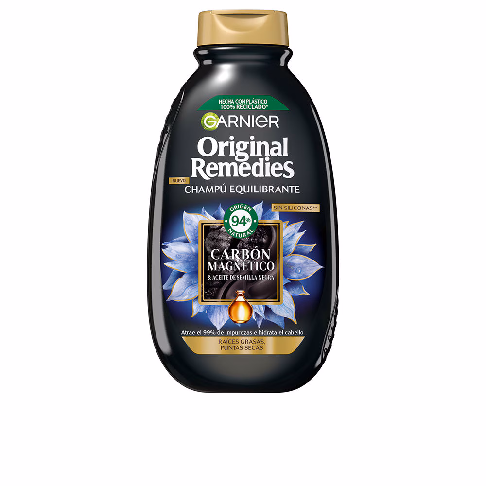 ORIGINAL REMEDIES Magnetisches Aktivkohle-Shampoo