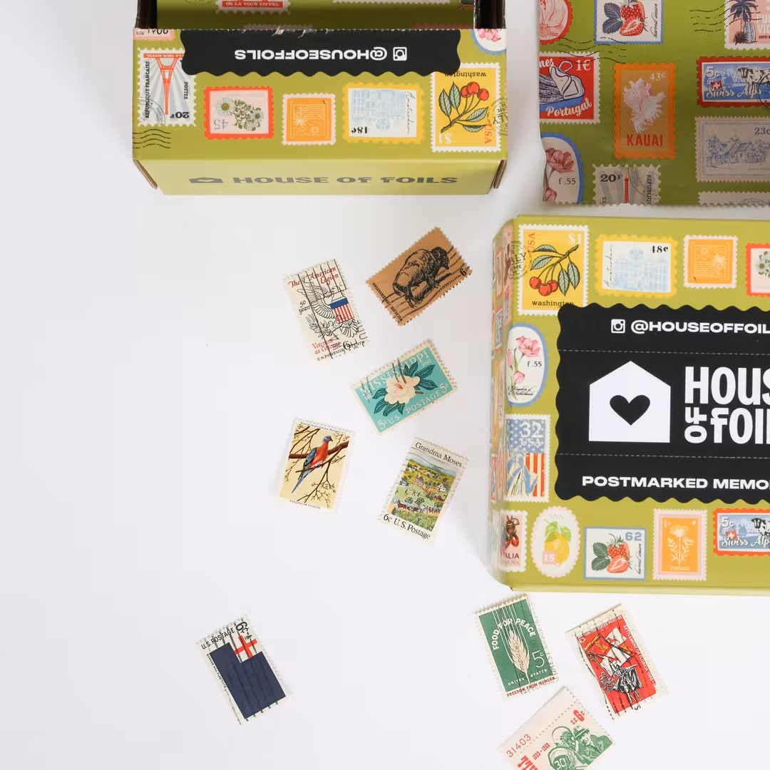 House of Foils  Postmark Memories