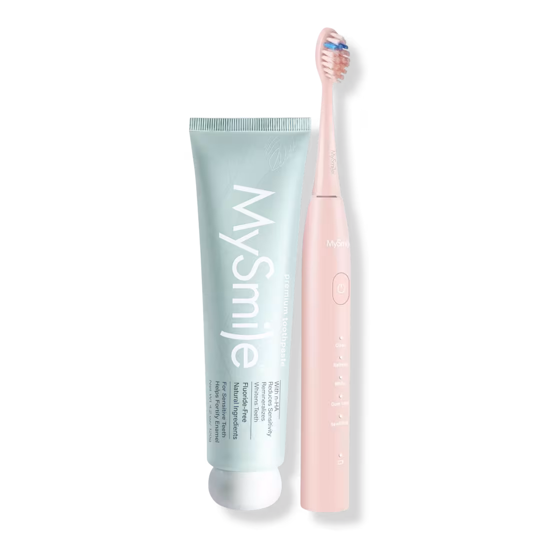 MySmile  DY156 Electric Toothbrush & Nano-Hydroxyapatite Toothpaste Bundle