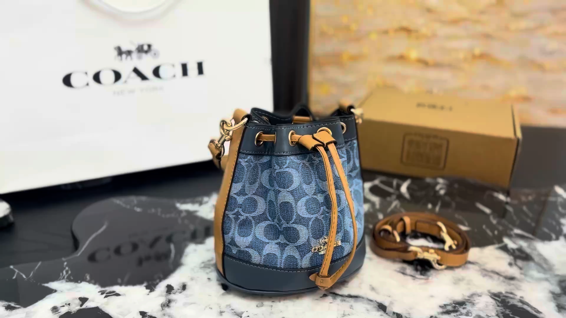 Coach Mini Bucket Bag