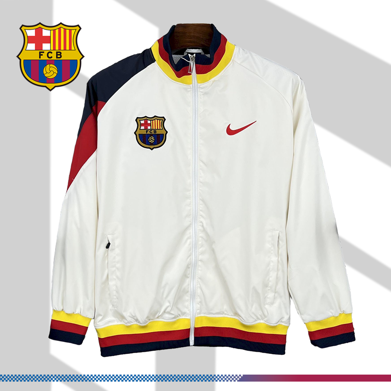 2025/2026 Barcelona Retro Classic Jacket
