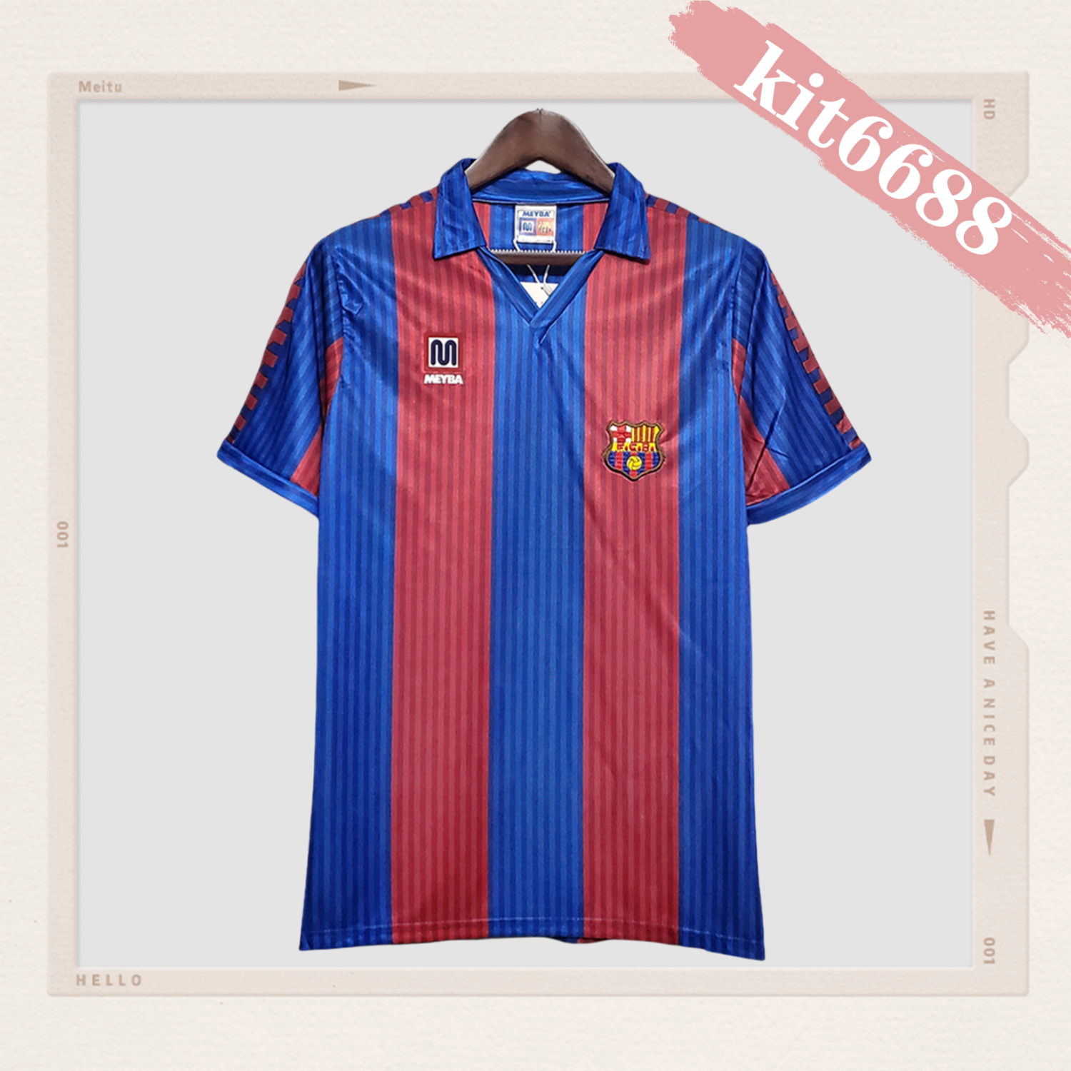 1989/1992 Barcelona Home Retro Football Shirt