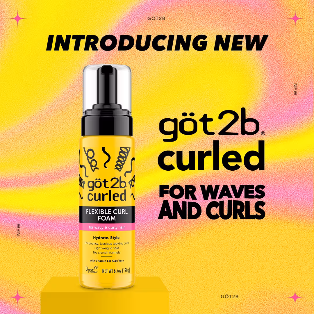 got2b  Curled Flexible Curl Foam