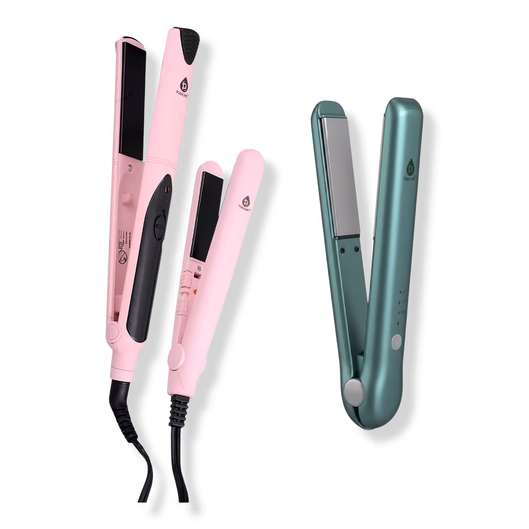 PURSONIC  Complete Set: USB Rechargeable & Flat Iron Duo