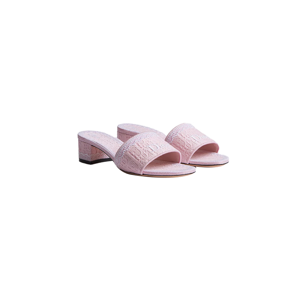 Dior Dentelle Heeled Slide