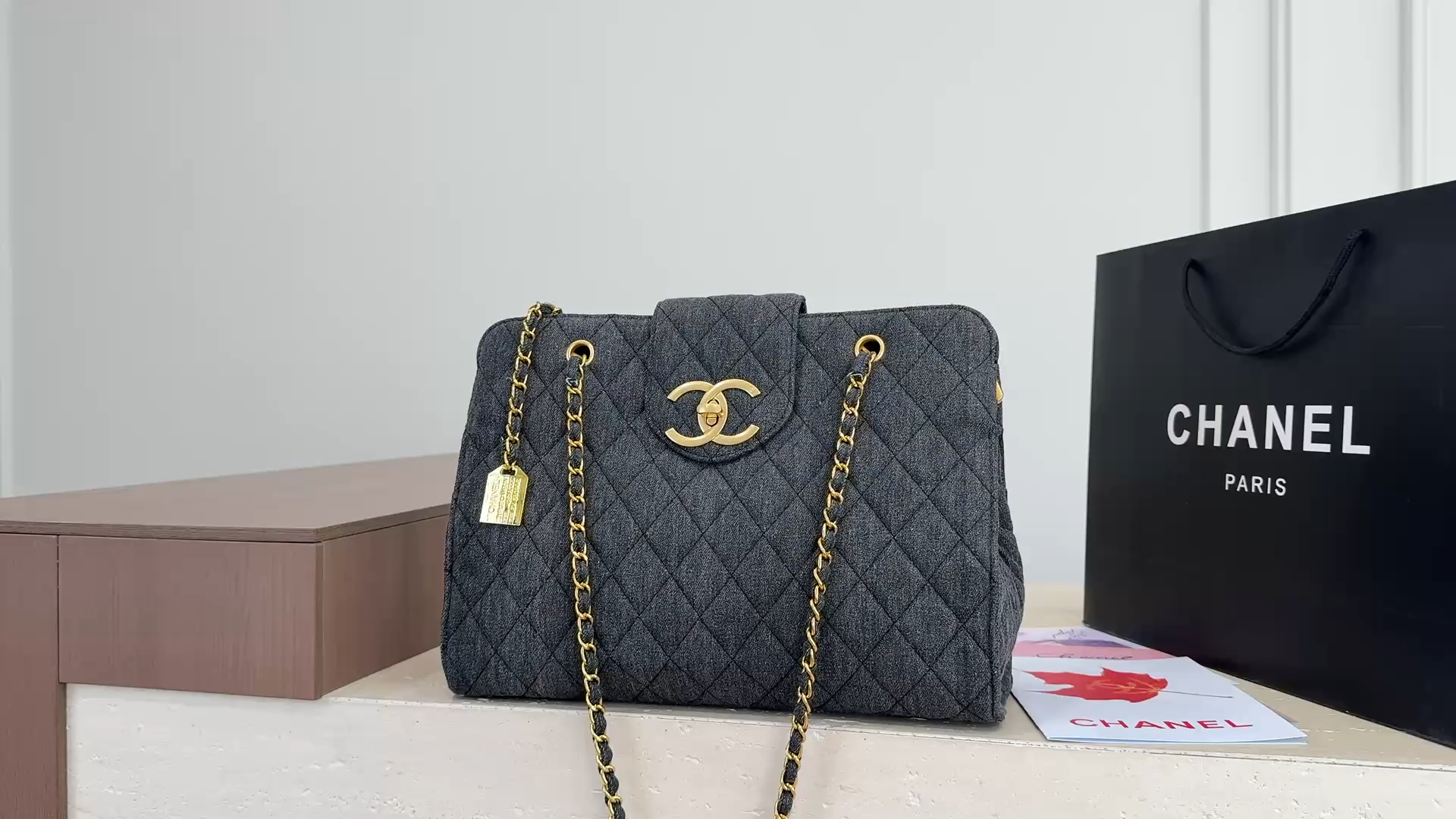 Chanel Denim Tote Bag