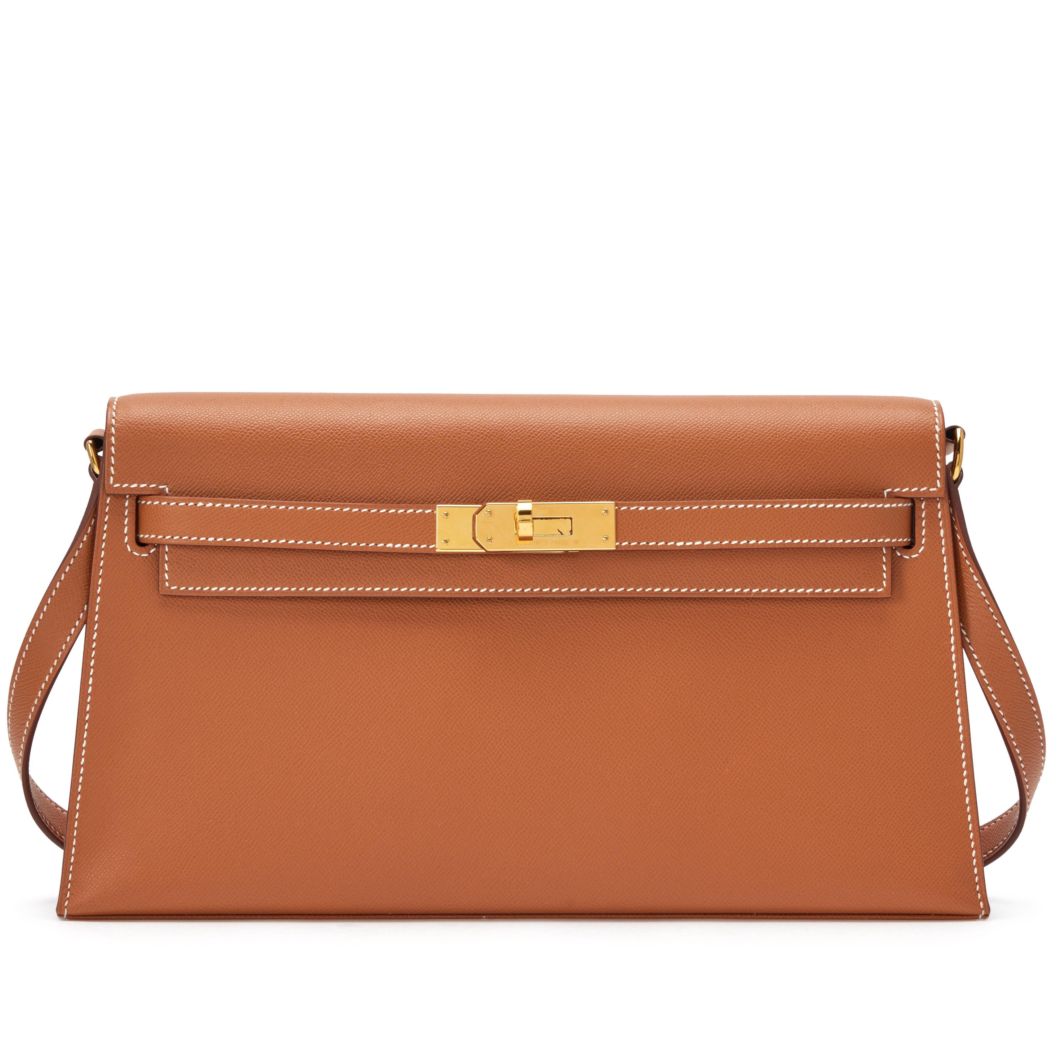 Hermes Gold Madame Kelly Elan Bag