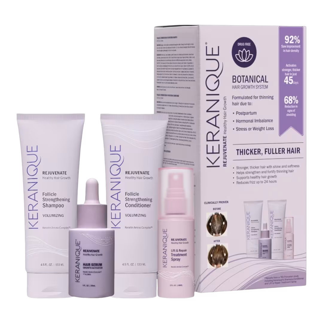 Keranique  Botanical Hair Growth System for Thicker, Fuller Hair