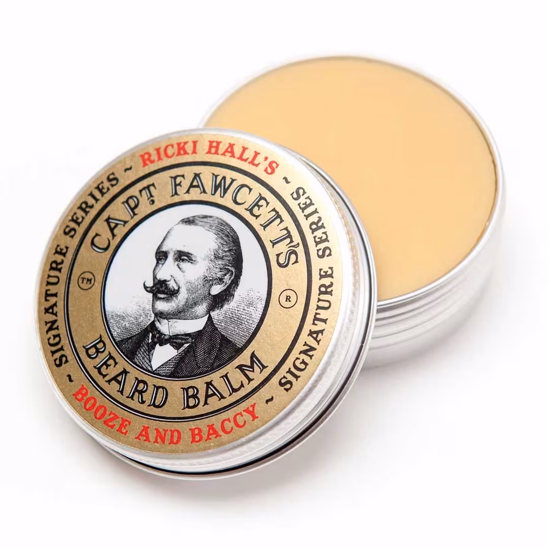 Captain Fawcett  Ricki Hall's Booze & Baccy Beard Balm