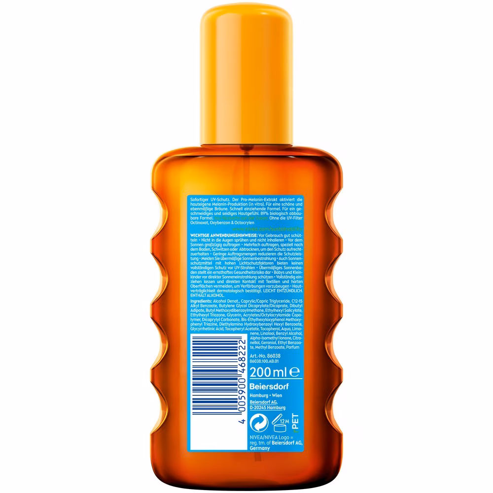Schutz & Bräune Sonnenöl Spray LSF30