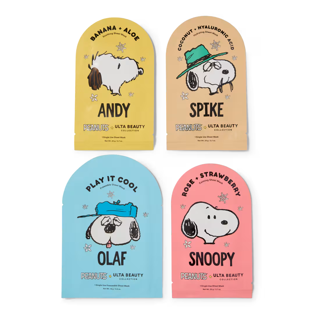 ULTA Beauty Collection  Peanuts x UBC Face Mask Set
