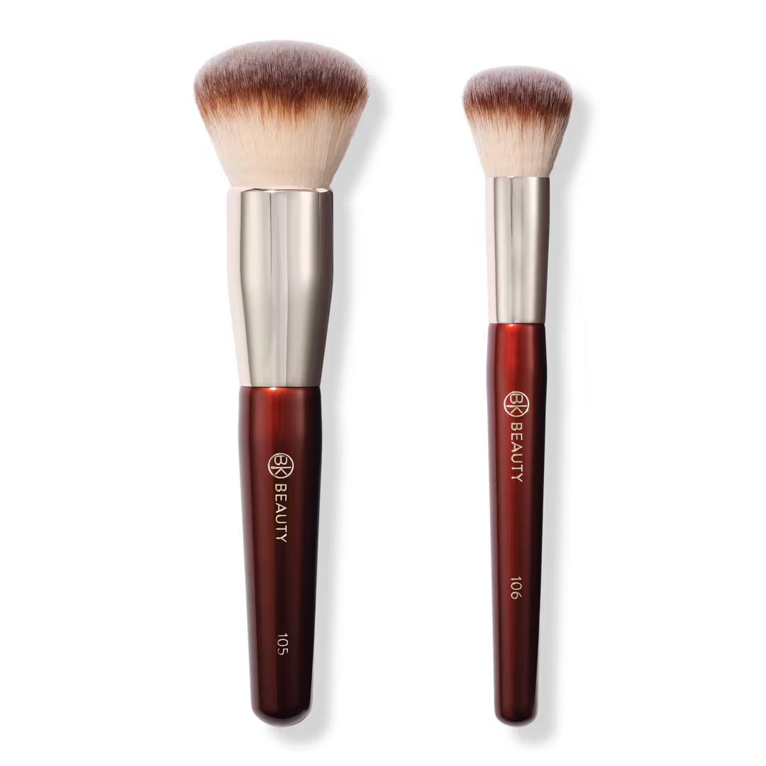BK Beauty  Large Buffer & Round Foundation Brush Set