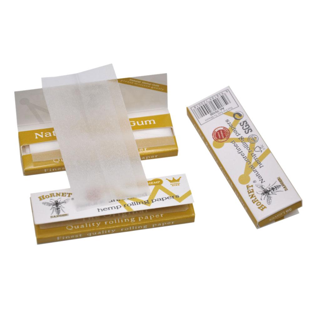 Hornet Natural Gum Rolling Paper 5 Booklets