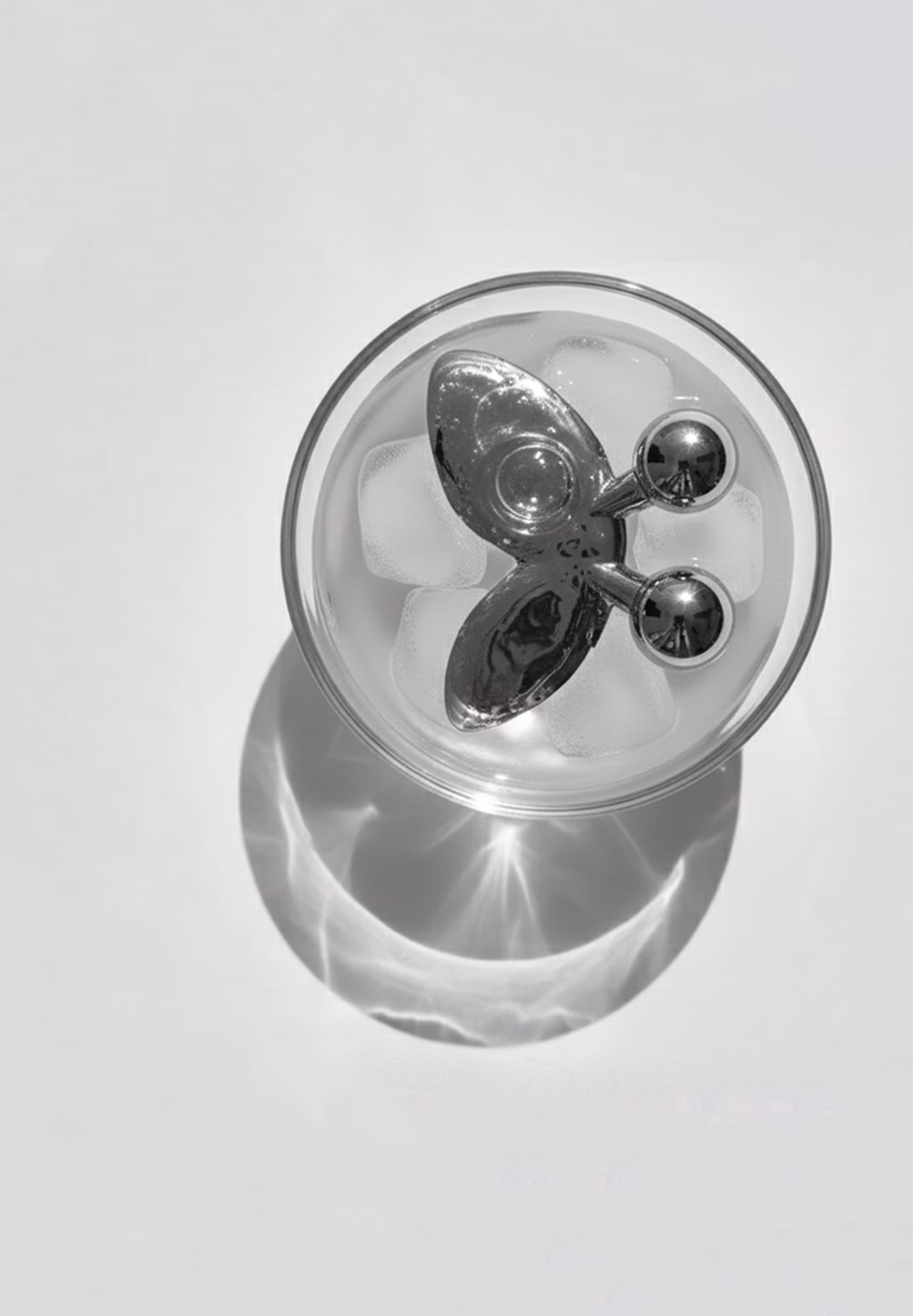 2in1 Butterfly Ice Globe Gua Sha