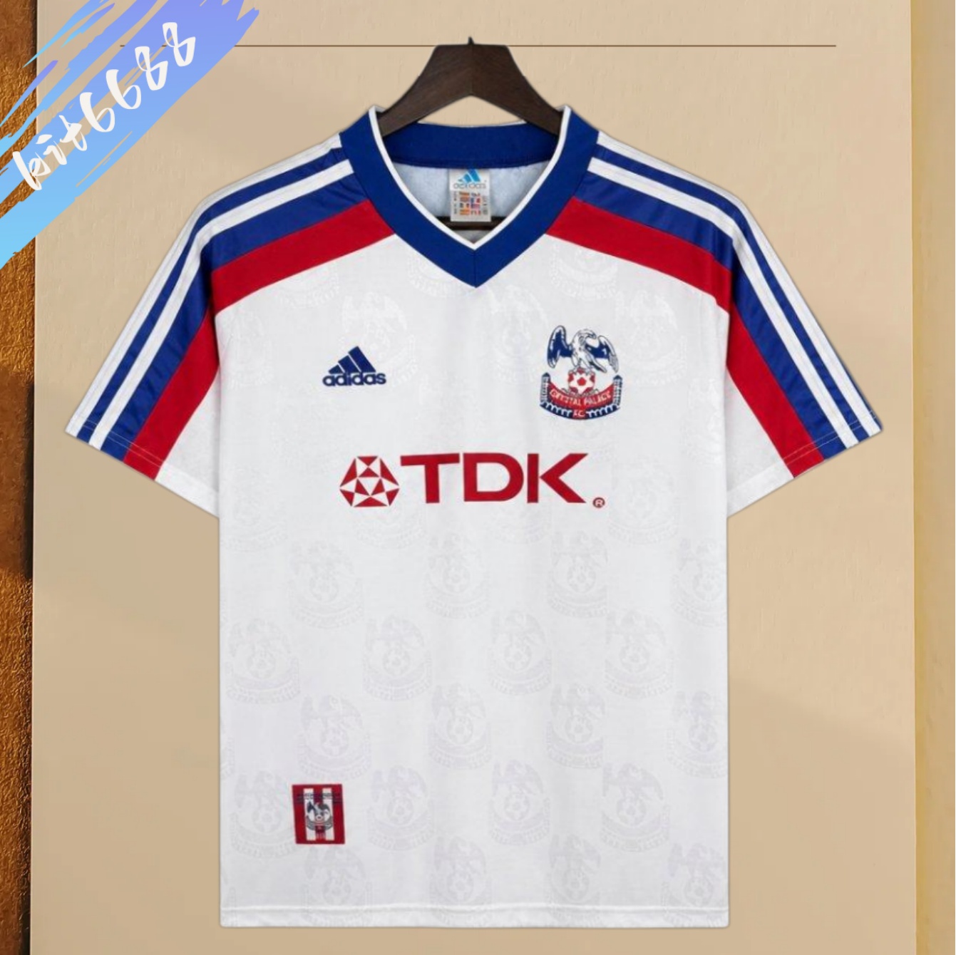 1998/1999 Crystal Palace Away Retro Football Shirt (Retro)