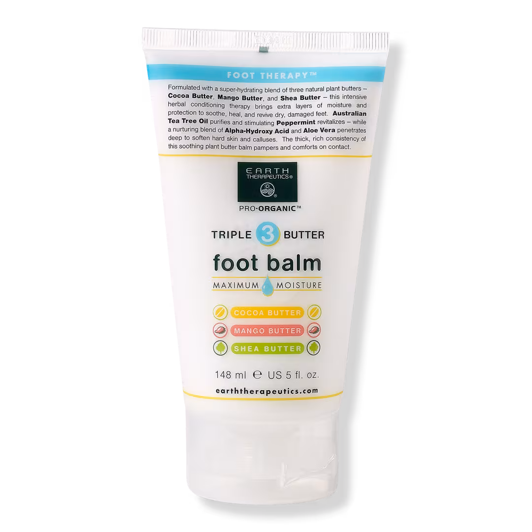 Earth Therapeutics  Triple Butter Intensive Foot Balm