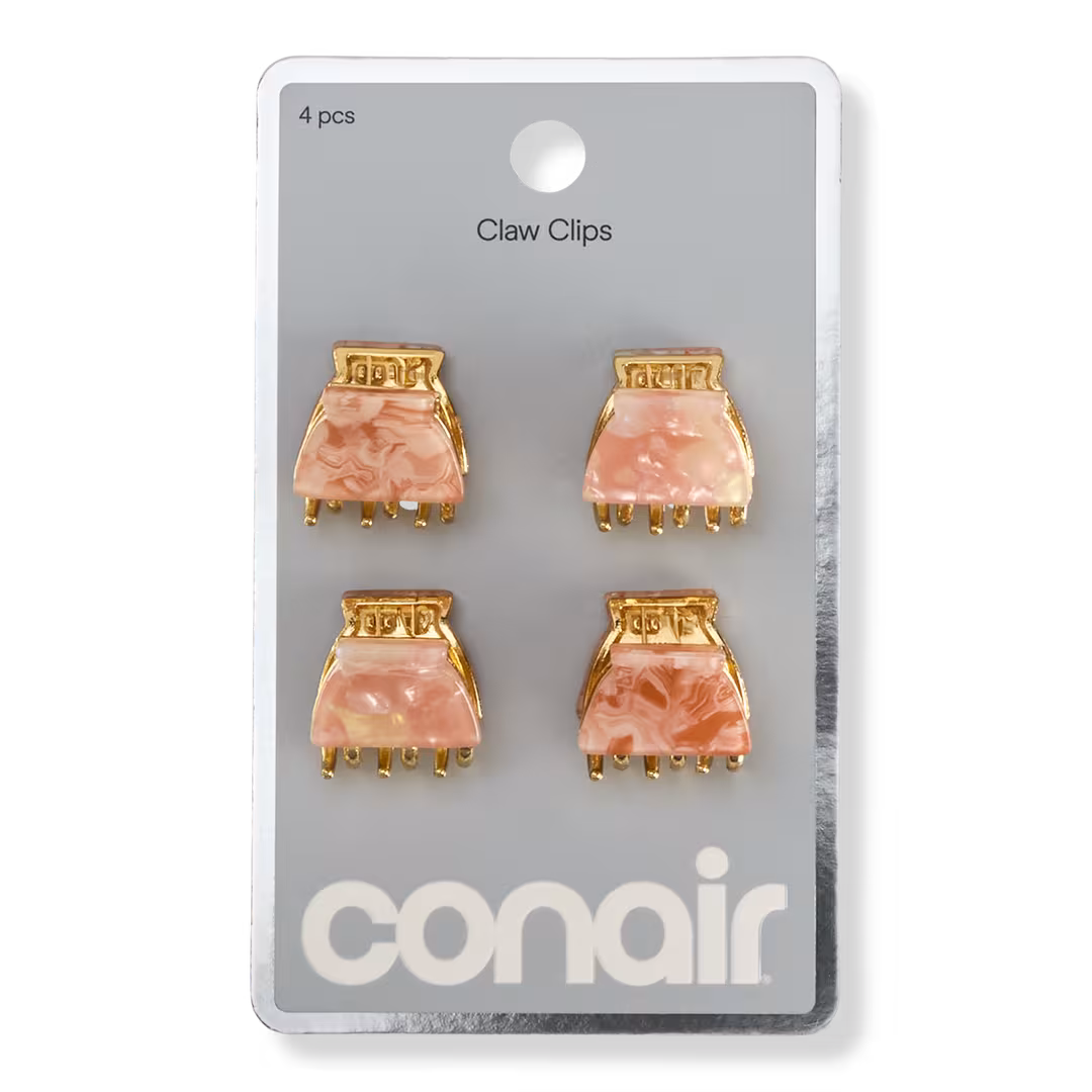 Conair Accessories  Metal and Acrylic Claw Clips