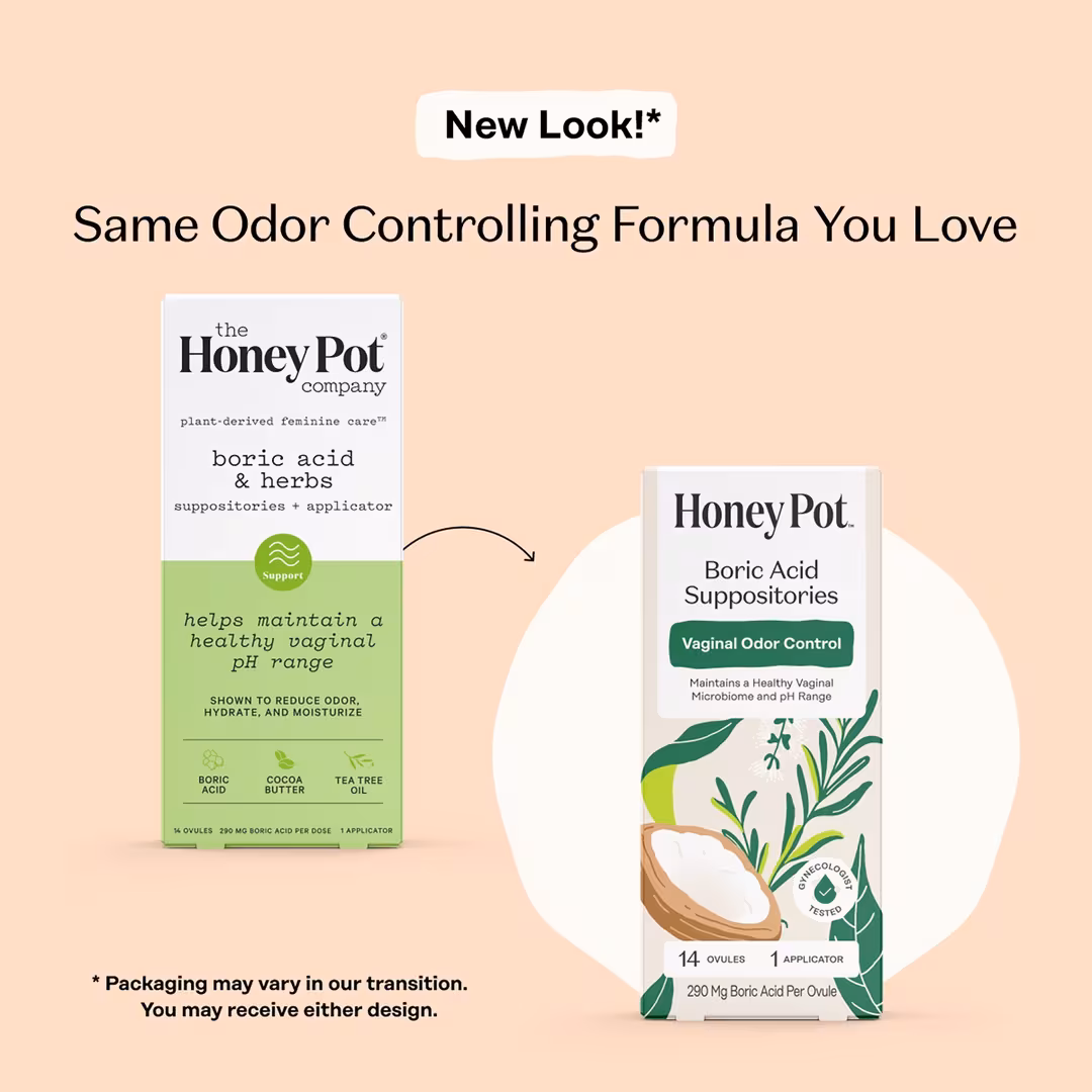 Honey Pot  Boric Acid Suppositories