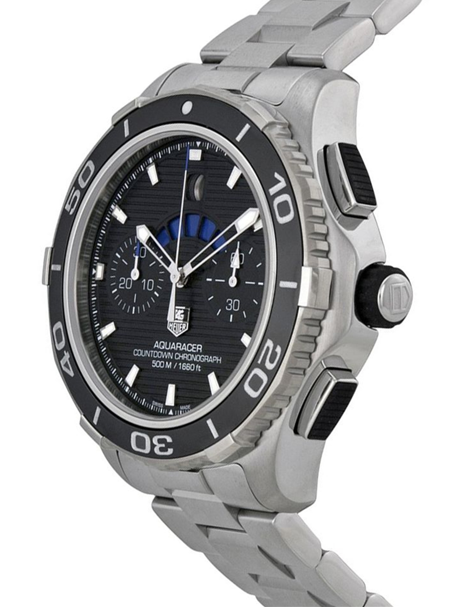 Replica Tag Heuer Aquaracer Black Dial Men's Watch CAK211A.BA0833 43MM