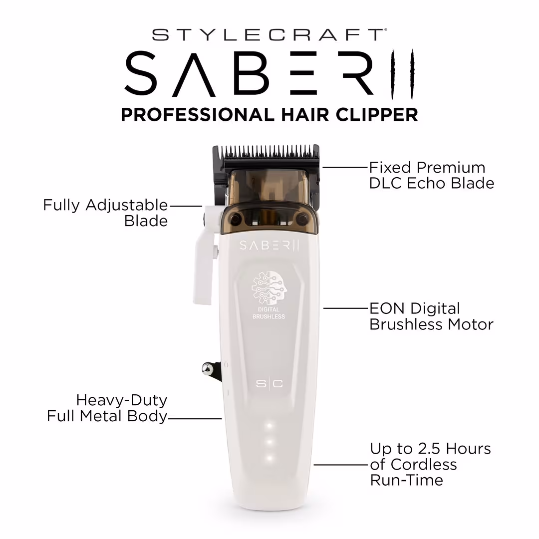 Stylecraft  Saber 2 Professional Cordless Hair Clipper