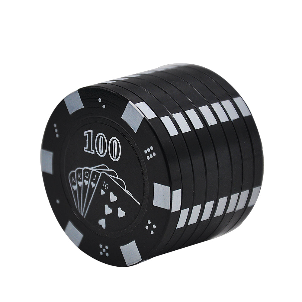 Casino Poker Weed Grinder 3 Layer